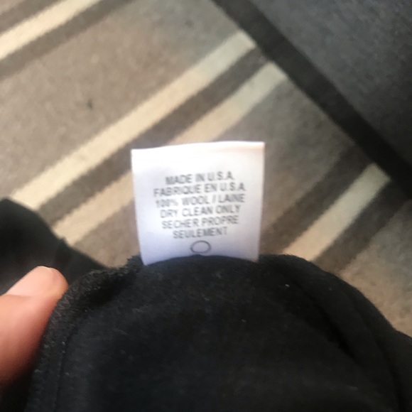 Diane Von Furstenberg  Black wool dress boat neck - Picture 2 of 5